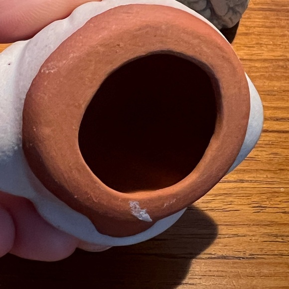 Collectable vintage miniature owls set of four Japanese Pottery Wood Mcm - Picture 13 of 14